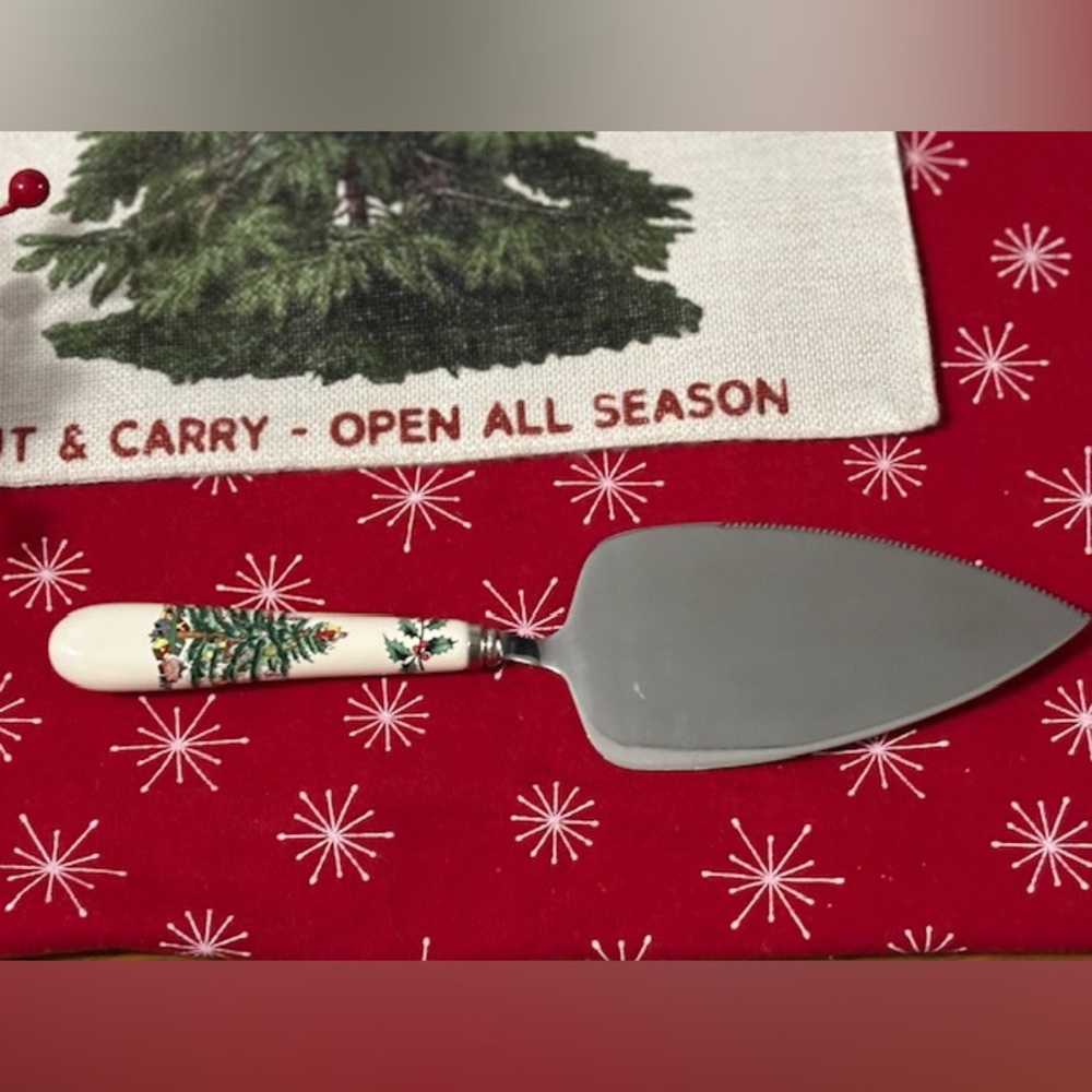 Spode Christmas Tree 🌲 Cake Server